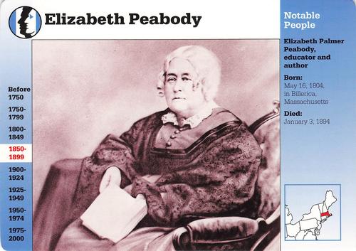 1994-01 Grolier Story of America #81.4 Elizabeth Peabody Front