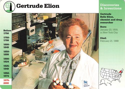 1994-01 Grolier Story of America #84.19 Gertrude Elion Front