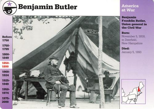 1994-01 Grolier Story of America #86.9 Benjamin Butler Front