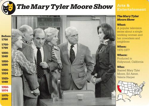 1994-01 Grolier Story of America Cards #86.13 The Mary Tyler Moore Show Front