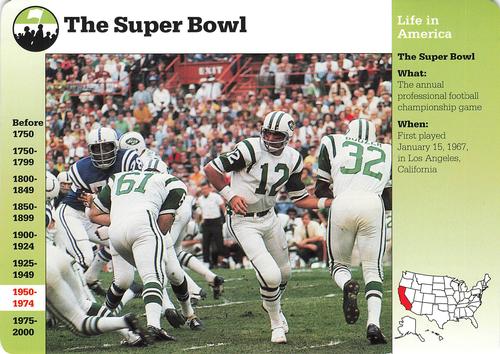 1994-01 Grolier Story of America #87.10 The Super Bowl Front