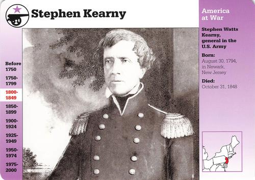 1994-01 Grolier Story of America #87.12 Stephen Kearny Front