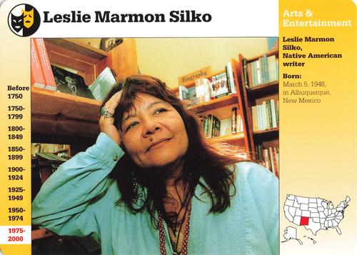 1994-01 Grolier Story of America Cards #88.15 Leslie Marmon Silko Front
