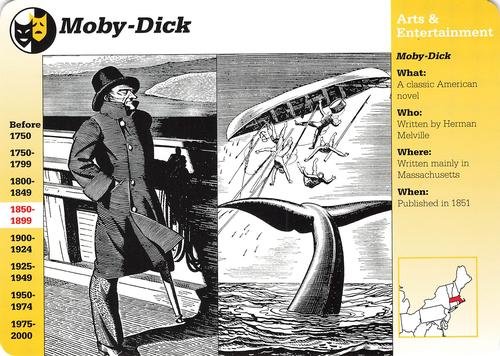 1994-01 Grolier Story of America #93.13 Moby-Dick Front