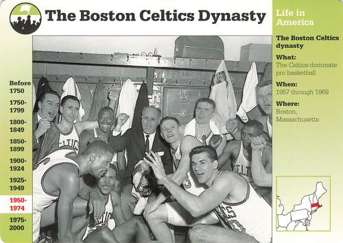 1994-01 Grolier Story of America #95.9 The Boston Celtics Dynasty Front