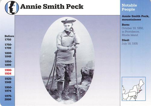 1994-01 Grolier Story of America #96.2 Annie Smith Peck Front