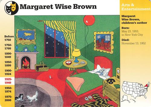 1994-01 Grolier Story of America #96.3 Margaret Wise Brown Front