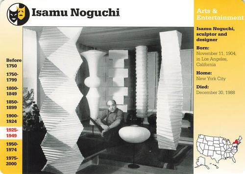 1994-01 Grolier Story of America #99.12 Isamu Noguchi Front
