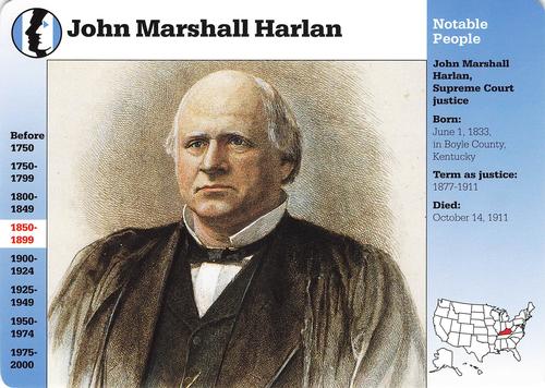 1994-01 Grolier Story of America #102.3 John Marshall Harlan Front
