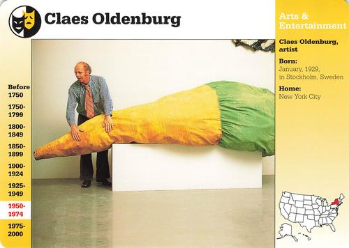 1994-01 Grolier Story of America #102.15 Claes Oldenburg Front