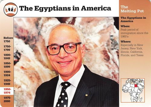 1994-01 Grolier Story of America Cards #102.18 The Egyptians in America Front