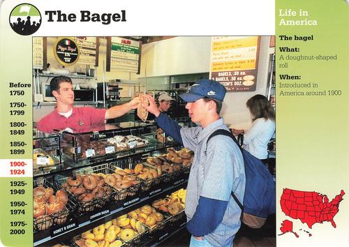1994-01 Grolier Story of America #117.11 The Bagel Front