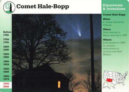1994-01 Grolier Story of America #117.13 Comet Hale-Bopp Front