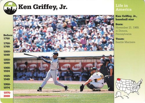 1994-01 Grolier Story of America #119.8 Ken Griffey, Jr. Front