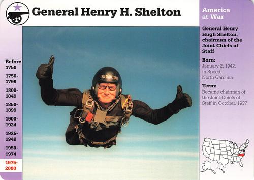 1994-01 Grolier Story of America #121.11 General Henry H. Shelton Front