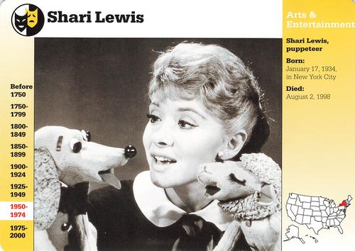 1994-01 Grolier Story of America #126.5 Shari Lewis Front