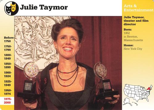 1994-01 Grolier Story of America #127.4 Julie Taymor Front