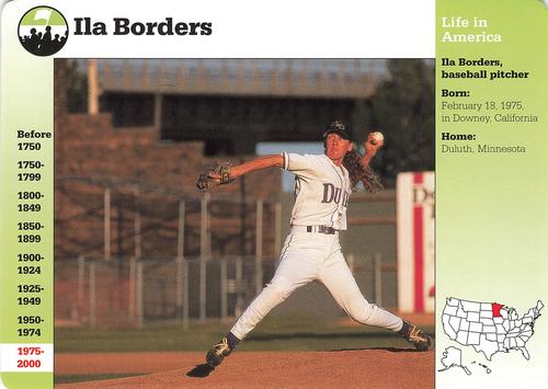 1994-01 Grolier Story of America #127.16 Ila Borders Front