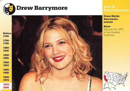 1994-01 Grolier Story of America #129.11 Drew Barrymore Front