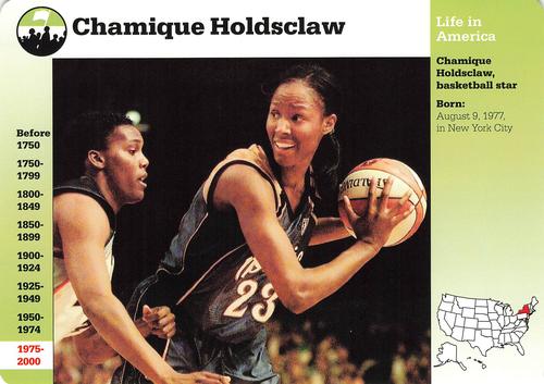 1994-01 Grolier Story of America #129.19 Chamique Holdsclaw Front