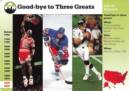 1994-01 Grolier Story of America #130.17 Good-bye to Three Greats Front