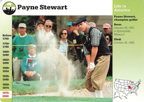1994-01 Grolier Story of America #131.6 Payne Stewart Front