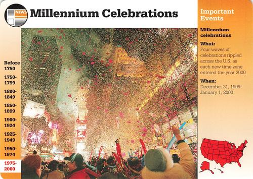 1994-01 Grolier Story of America #131.10 Millennium Celebrations Front