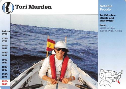 1994-01 Grolier Story of America Cards #132.11 Tori Murden Front