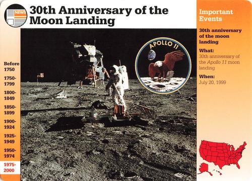 1994-01 Grolier Story of America #132.13 30th Anniversary of the Moon Landing Front