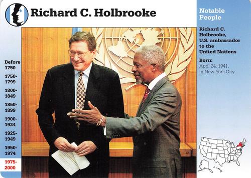 1994-01 Grolier Story of America #133.19 Richard C. Holbrooke Front