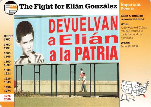 1994-01 Grolier Story of America #135.3 The Fight for Elian Gonzalez Front