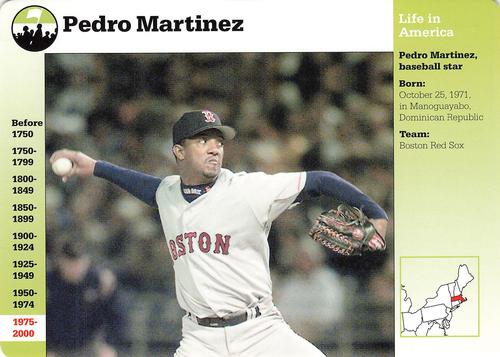1994-01 Grolier Story of America #136.16 Pedro Martinez Front