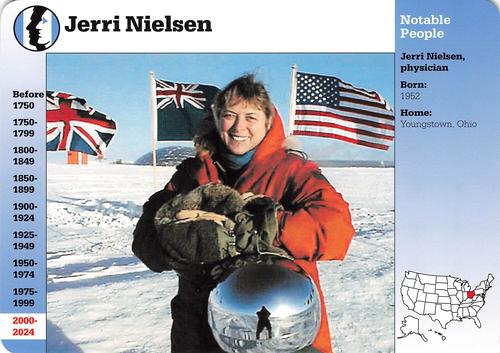 1994-01 Grolier Story of America #137.3 Jerri Nielsen Front