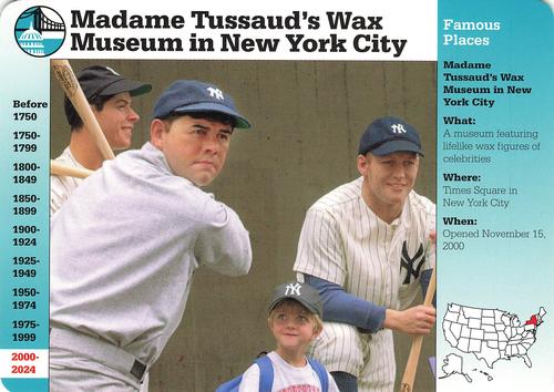 1994-01 Grolier Story of America #137.7 Madame Tussaud's Wax Museum in New York City Front