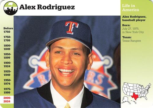 1994-01 Grolier Story of America #137.9 Alex Rodriguez Front