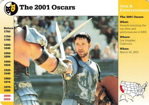 1994-01 Grolier Story of America #137.20 The 2001 Oscars Front