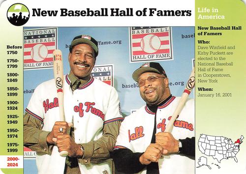 1994-01 Grolier Story of America #138.17 New Baseball Hall of Famers Front