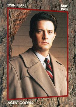1991 Star Pics Twin Peaks - Limited Edition #4 Agent Cooper Front