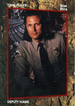 1991 Star Pics Twin Peaks - Limited Edition #12 Deputy Hawk Front