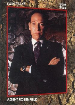1991 Star Pics Twin Peaks - Limited Edition #63 Agent Rosenfield Front
