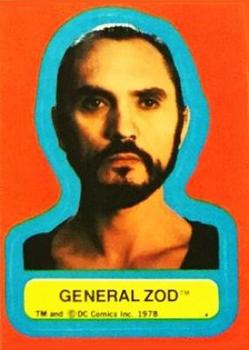 1978 Topps Superman: The Movie - Stickers (Series Two) #NNO General Zod Front