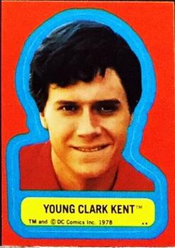 1978 Topps Superman: The Movie - Stickers (Series Two) #NNO Young Clark Kent Front