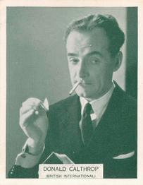 1934 Ardath Tobacco Company - British Born Film Stars - Large size #16 Donald Calthrop Front