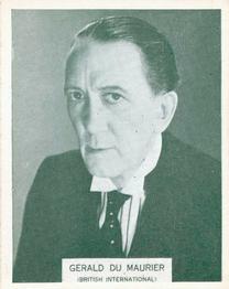 1934 Ardath Tobacco Company - British Born Film Stars - Large size #21 Sir Gerald Du Maurier Front