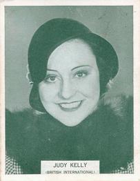 1934 Ardath Tobacco Company - British Born Film Stars - Large size #44 Judy Kelly Front