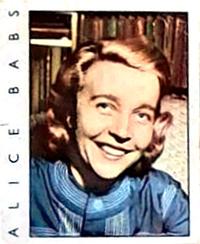 1956-62 Hemmets Journal Stjarnparaden #88 Alice Babs Front