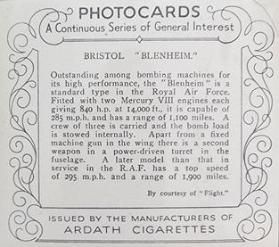 1939 Ardath Photocards - Group M (Large) #NNO Bristol 