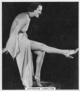 1939 Ardath Photocards - Group M (Large) #NNO Catherine Hamilton Front