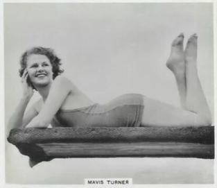 1939 Ardath Photocards - Group M (Large) #NNO Mavis Turner Front
