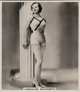 1939 Ardath Photocards - Group M (Large) #NNO Jacqueline Wentworth Front